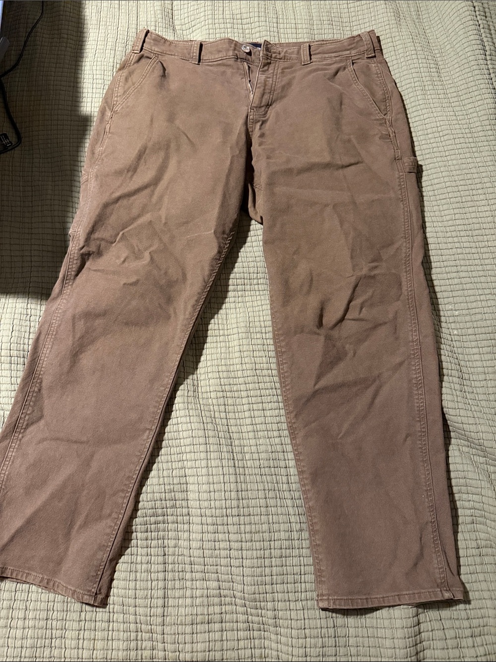 Abercrombie & Fitch Men's Tan Brown Chino Pants